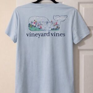 Vineyard Vines Sky Blue Short Sleeve Tee